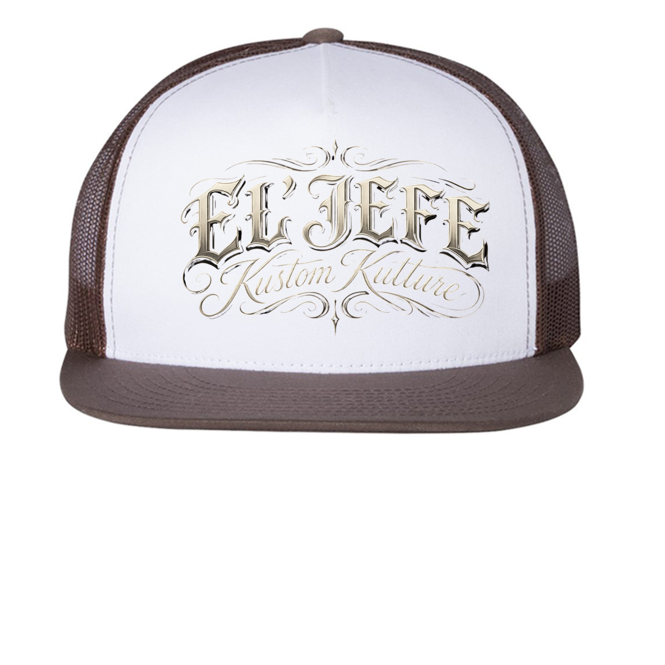 Brown/ White/ Brown - 6006 - FRONT