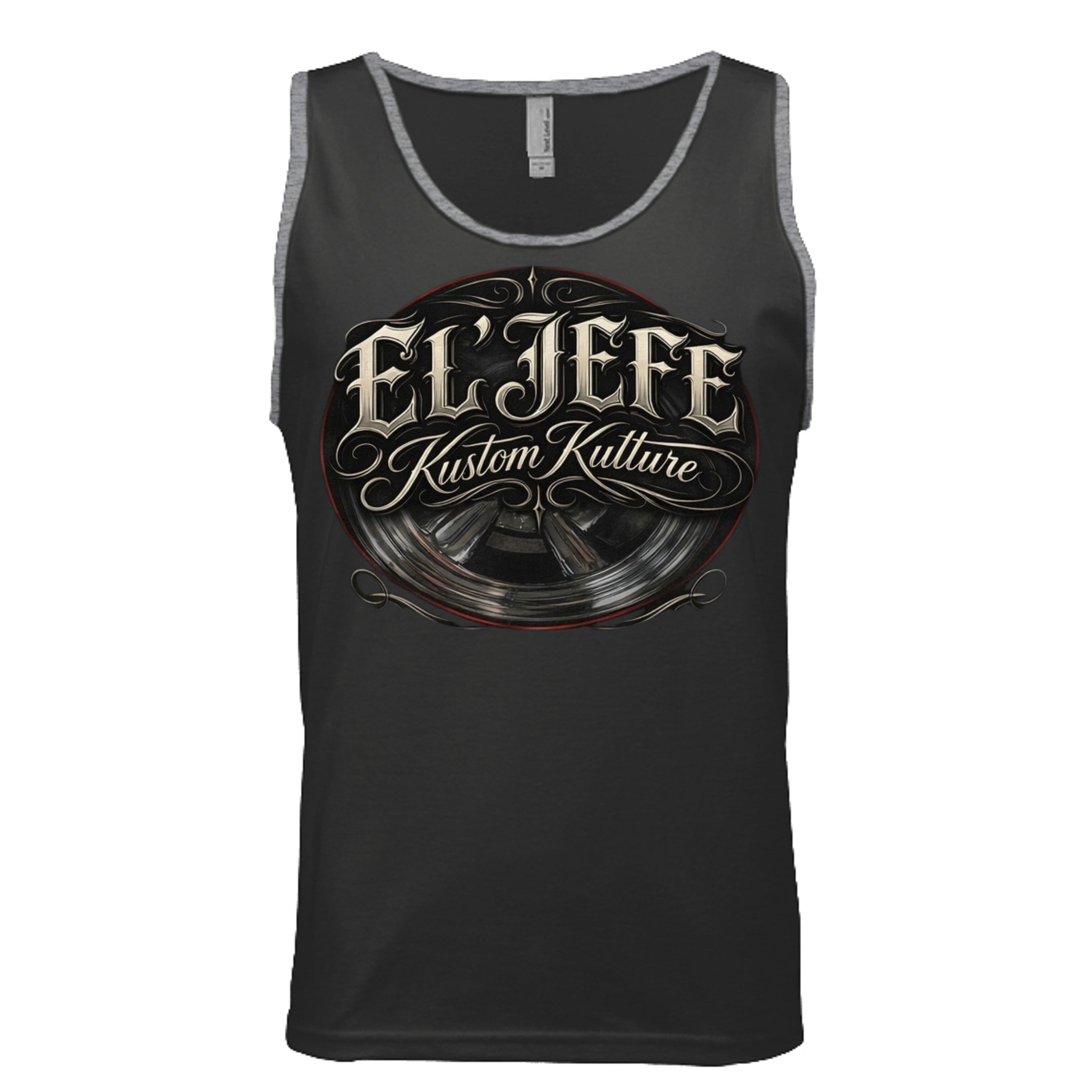 Black/ Heather Grey - 3633 - FRONT