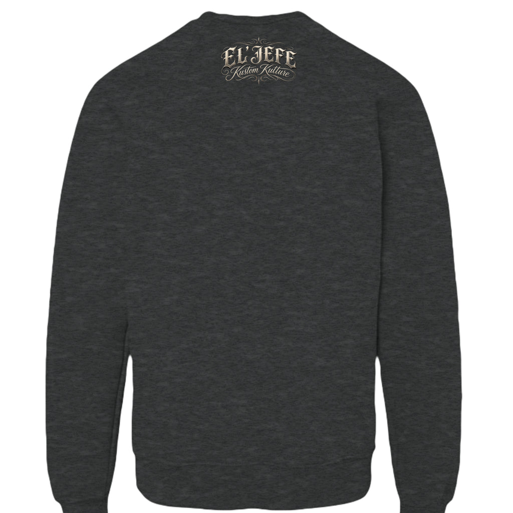Dark Grey Heather - 3901Y - BACK